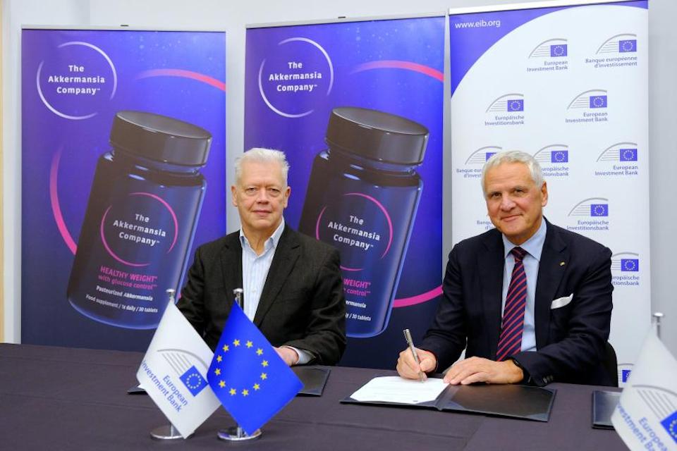 EIB has signed €20 million in venture debt financing with microbiome health company The Akkermansia Company